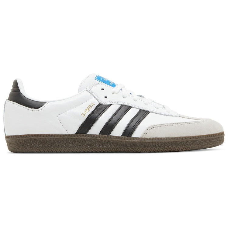 adidas Samba ADV sneakers in white, black and gum — adidas size chart and fit guide