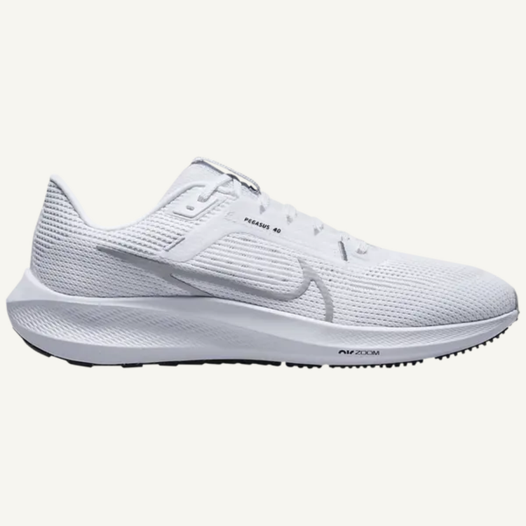 Nike Men's White Air Zoom Pegasus 40 Sneakers, DV3853-102