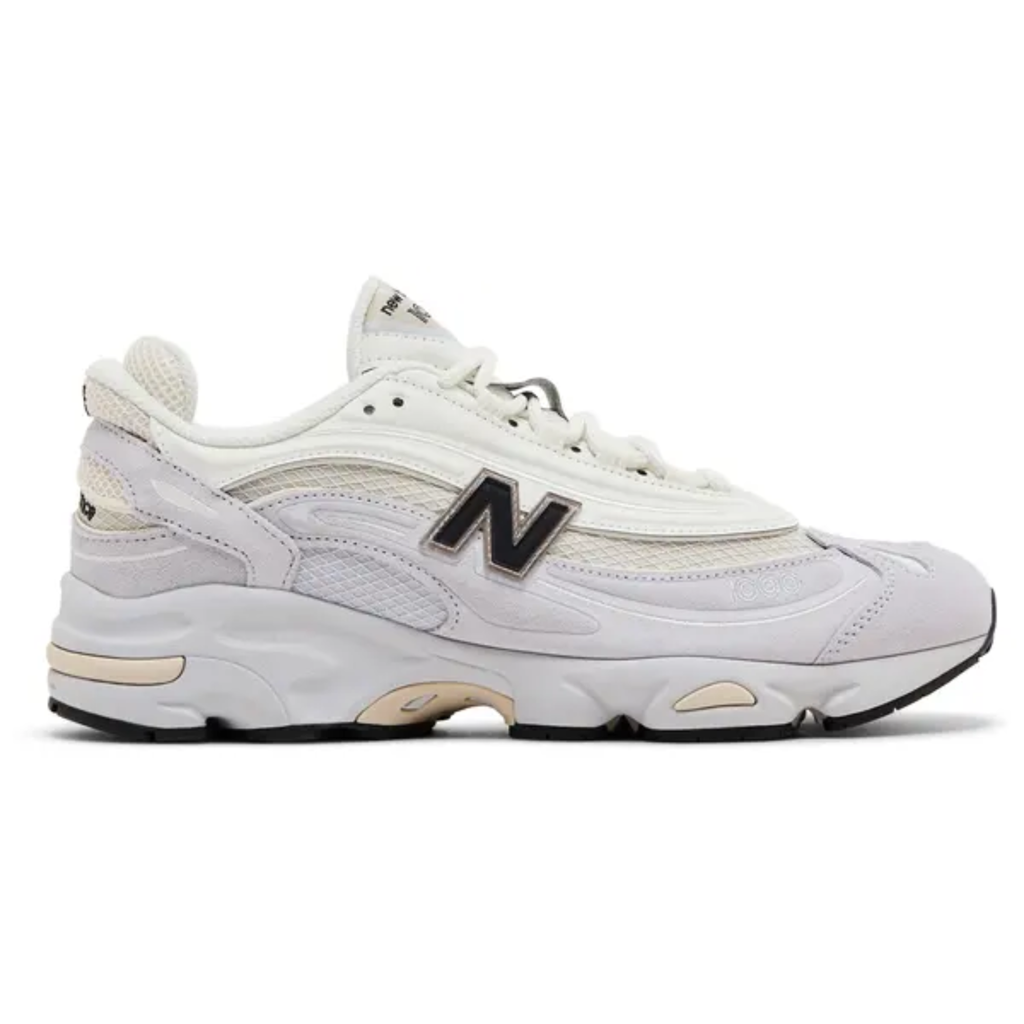 New Balance Men's Pearl Grey/Black 1000 Sneakers, M1000PSB