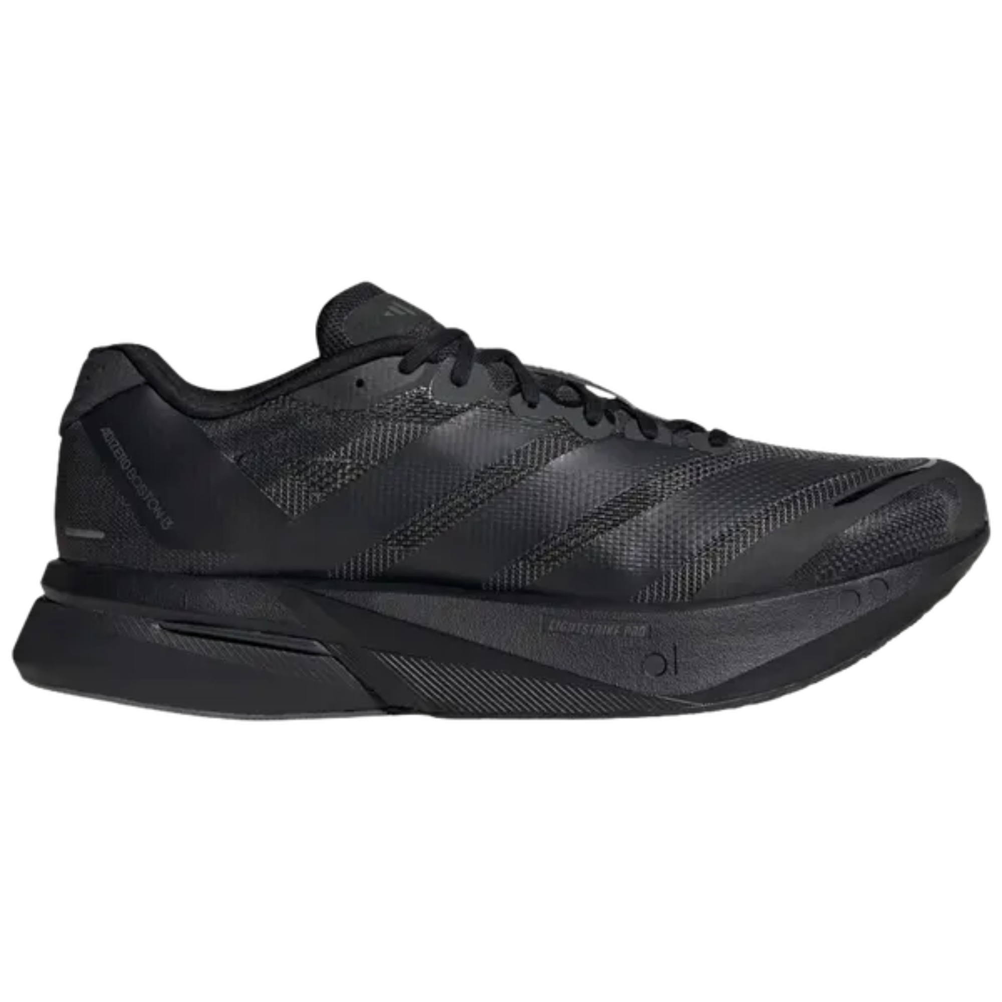 adidas Adizero Boston 13 black running shoes