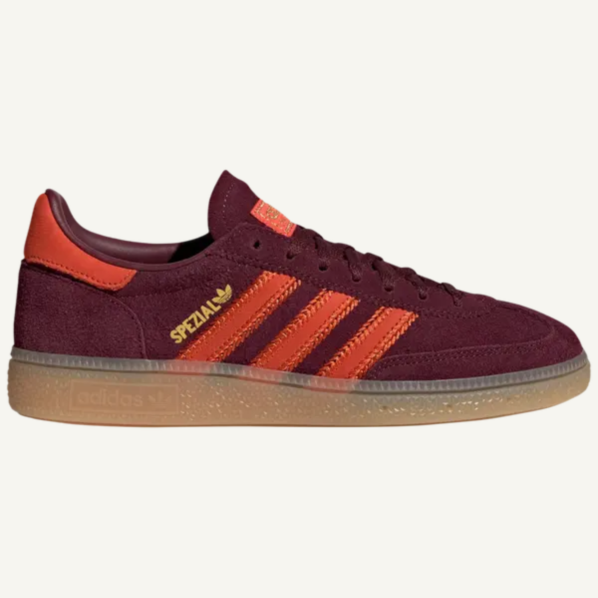 adidas Handball Spezial women's maroon sneakers