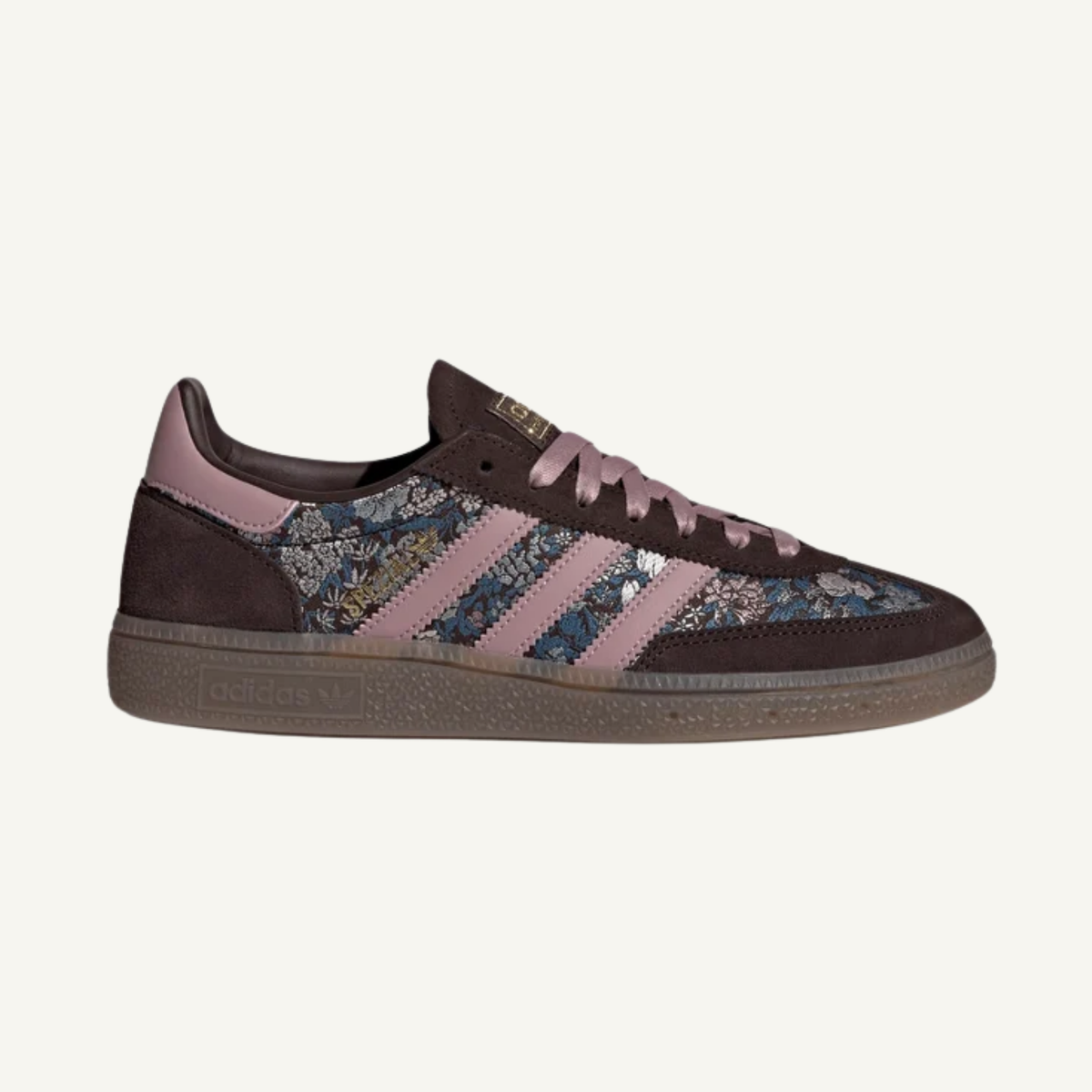Adidas Originals Women's Brown Handball Spezial x Liberty London Sneakers