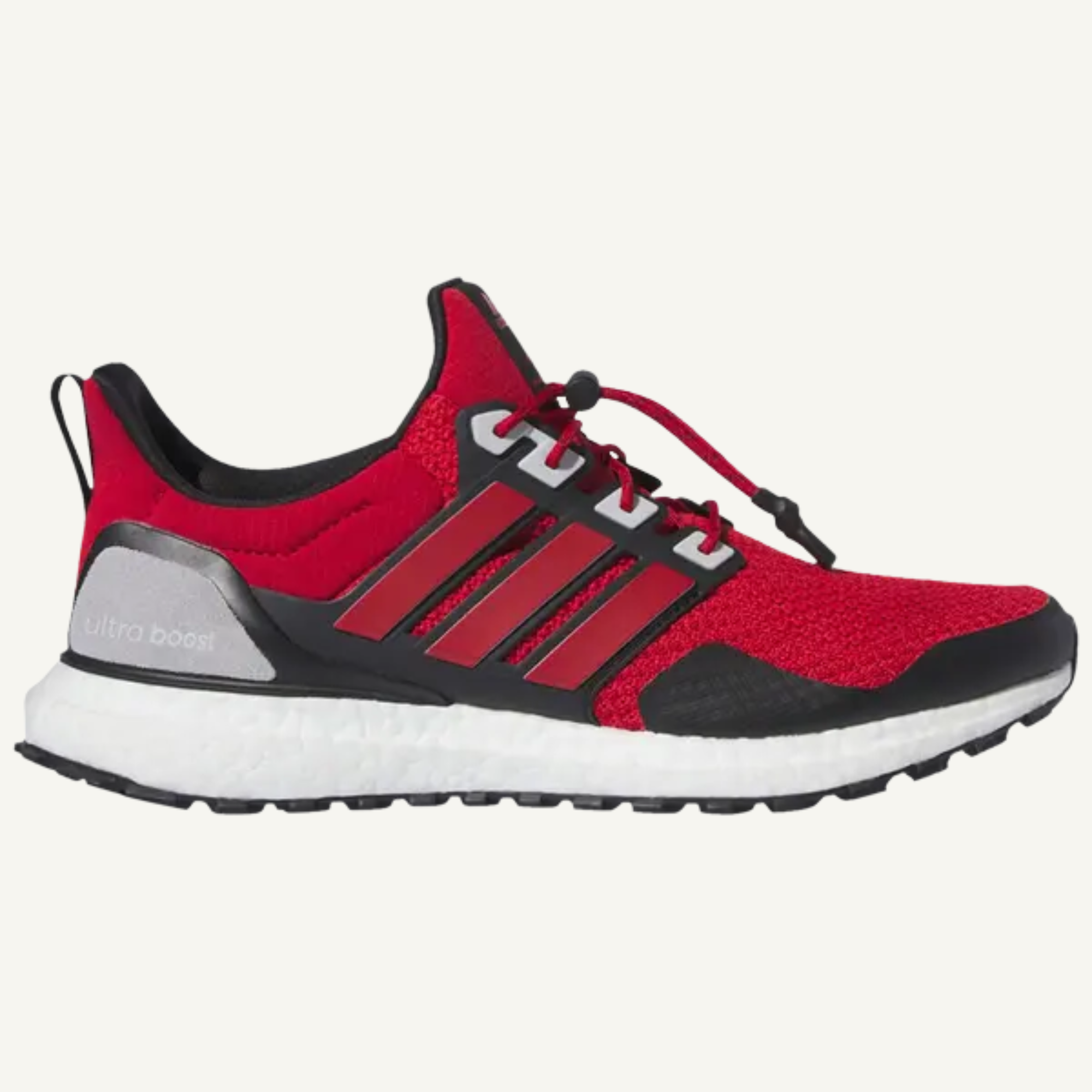 Adidas Men's Red UltraBoost 1.0 'NCAA Pack-NC State' Sneakers