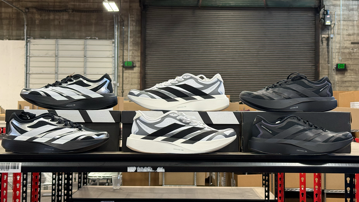adidas Adizero Evo SL EXO running shoe at West Coast Deals in Portland, Oregon
