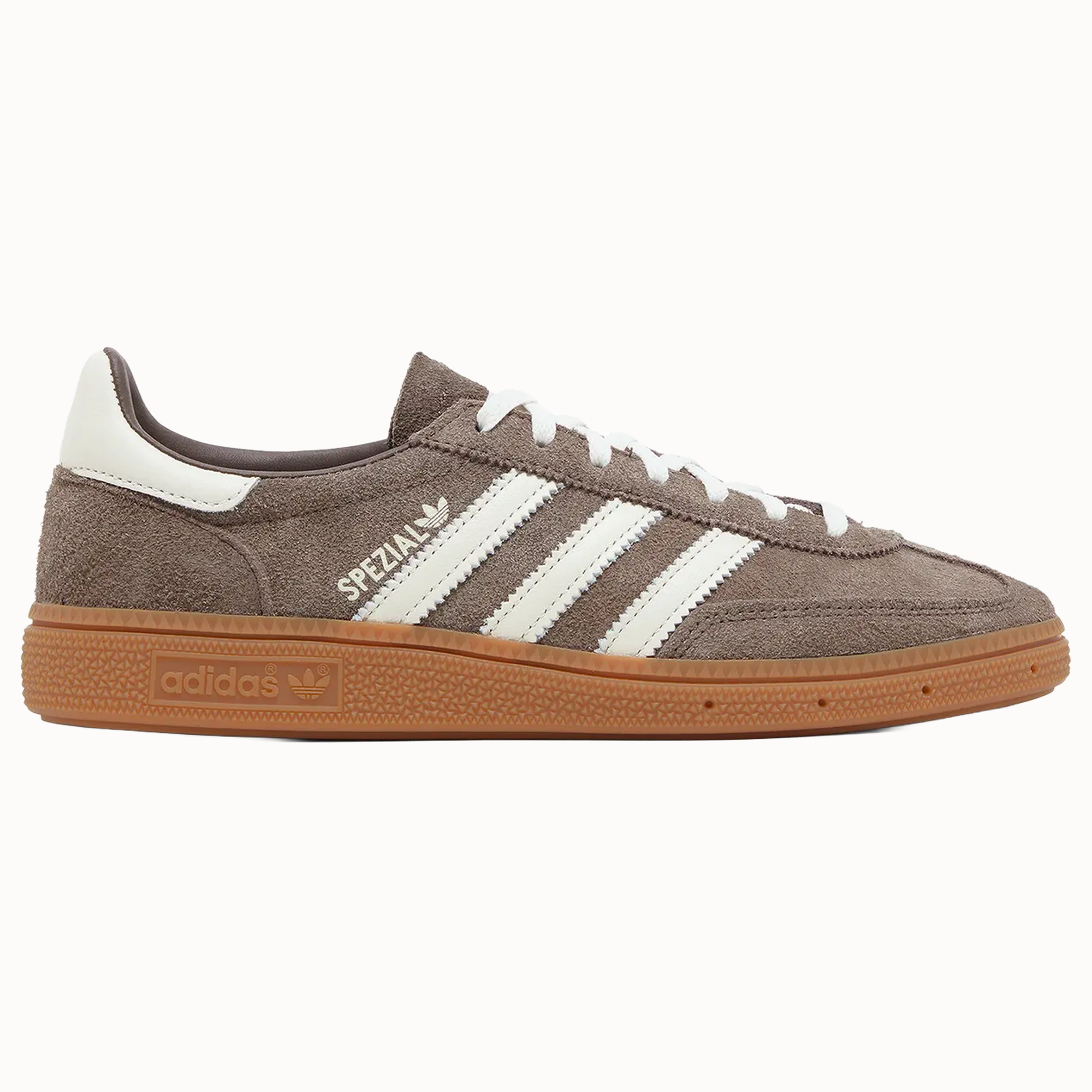 adidas Handball Spezial in brown suede with gum sole — the fall-favorite colorway