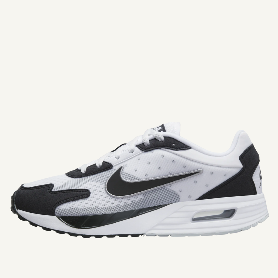 Nike Men's White/Black Air Max Solo Sneakers, DX3666-100