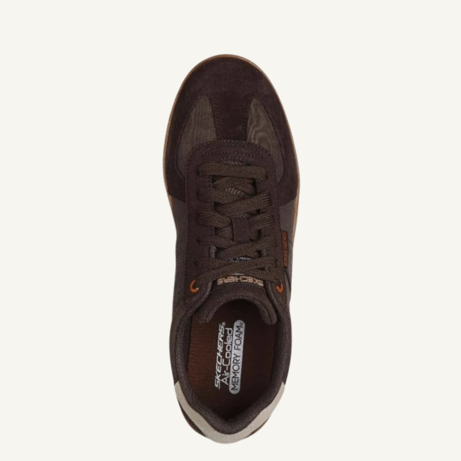 Skechers Men's Brown Placer-Camilo Sneakers, 210960/CHOC