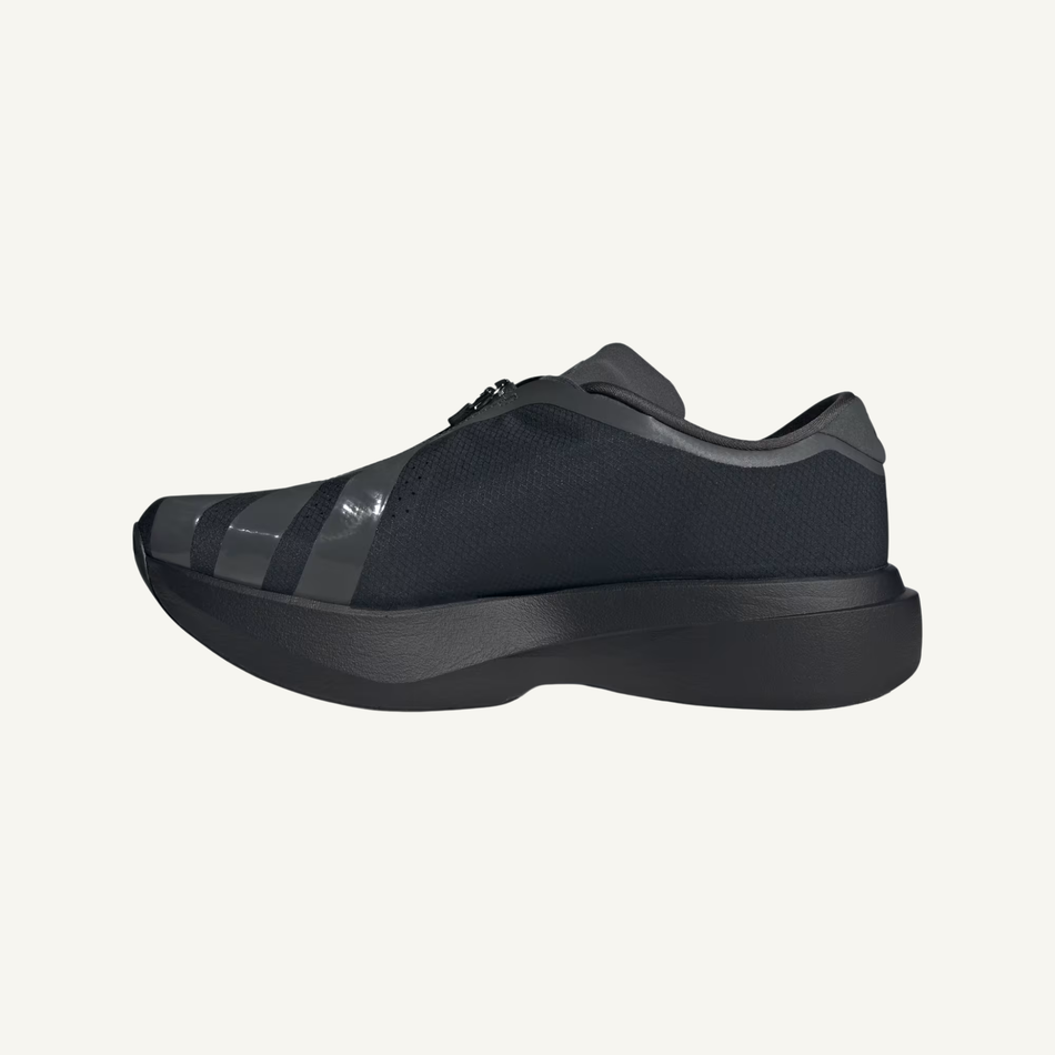 Adidas Men's Black Adizero Evo SL Zip Sneakers, KH9620