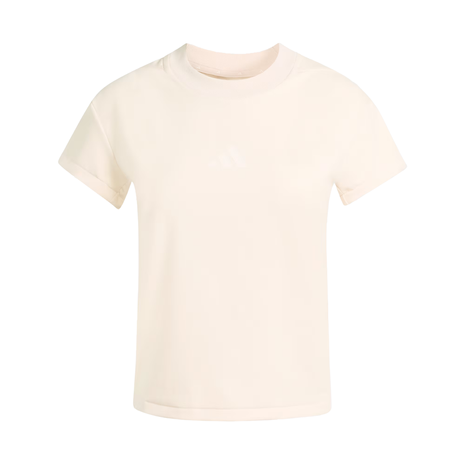 Adidas Women's Blush Pink Z.N.E. Baby Tee, KC7742