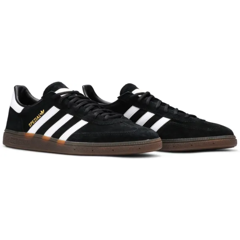 Adidas Originals Men's Black Handball Spezial Sneakers, DB3021 (No Box)