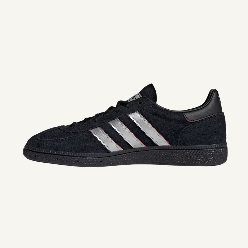 Adidas Originals Men's Black/Silver Metallic Handball Spezial Messi Sneakers, KI4548