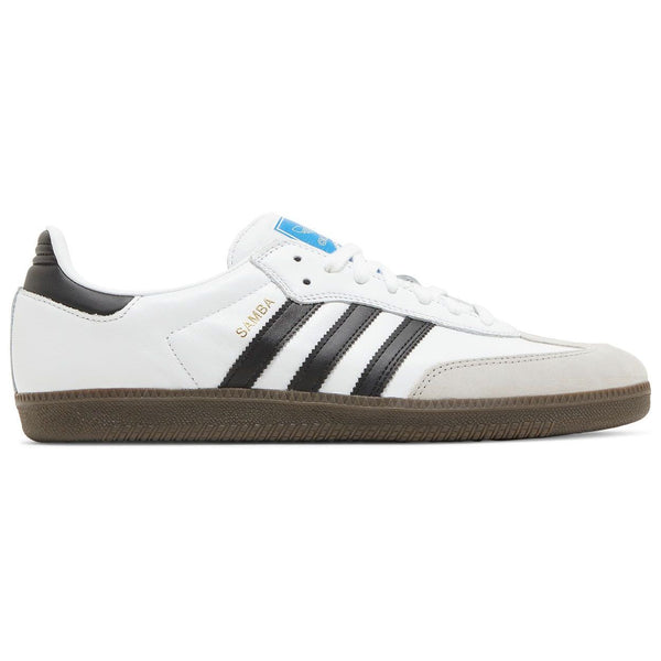 Adidas Originals Men's White/Black/Gum Samba ADV Sneakers, GZ8477
