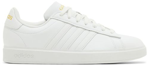 Adidas Women's Grand Sneakers, Cloud White / Cloud White / Gold Metallic, GW9213