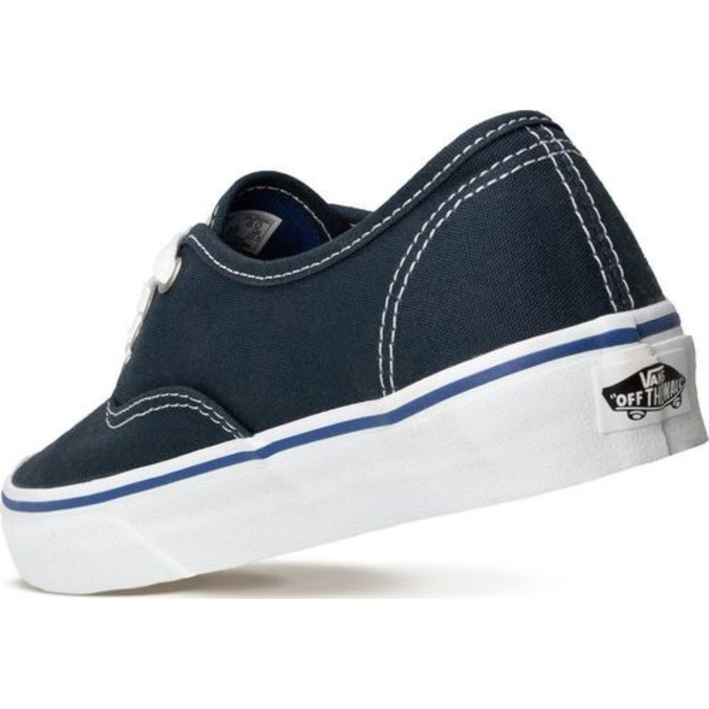 Vans Mens Blue Authentic Midnight Sneakers, VN0004MLJPV