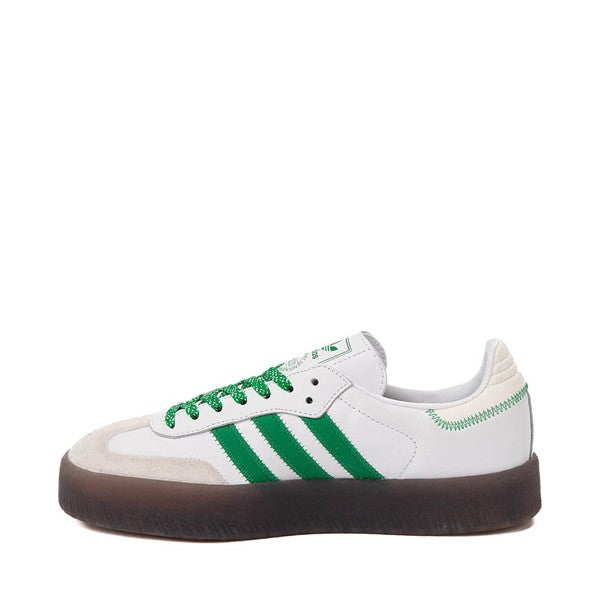 Adidas Originals Women's Sambae Sneakers, Green/White/White, IE9105