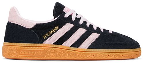 Adidas Originals Women's Handball Spezial Sneakers, Core Black / Clear Pink / Gum, IE5897