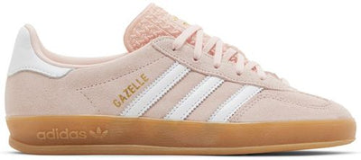 Adidas Originals Women's Gazelle Indoor Sneakers, Sandy Pink / Cloud White / Gum, IH5484