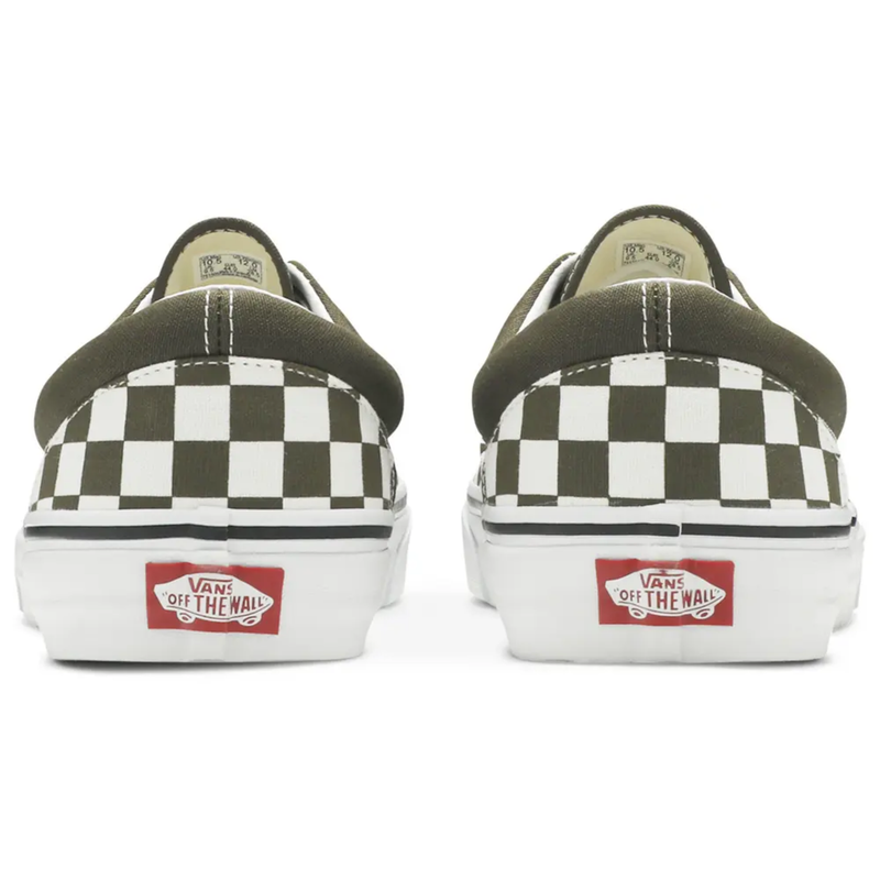 Vans Era Green 'Checkerboard Beech' para hombre, VN0A4BV4VXI 