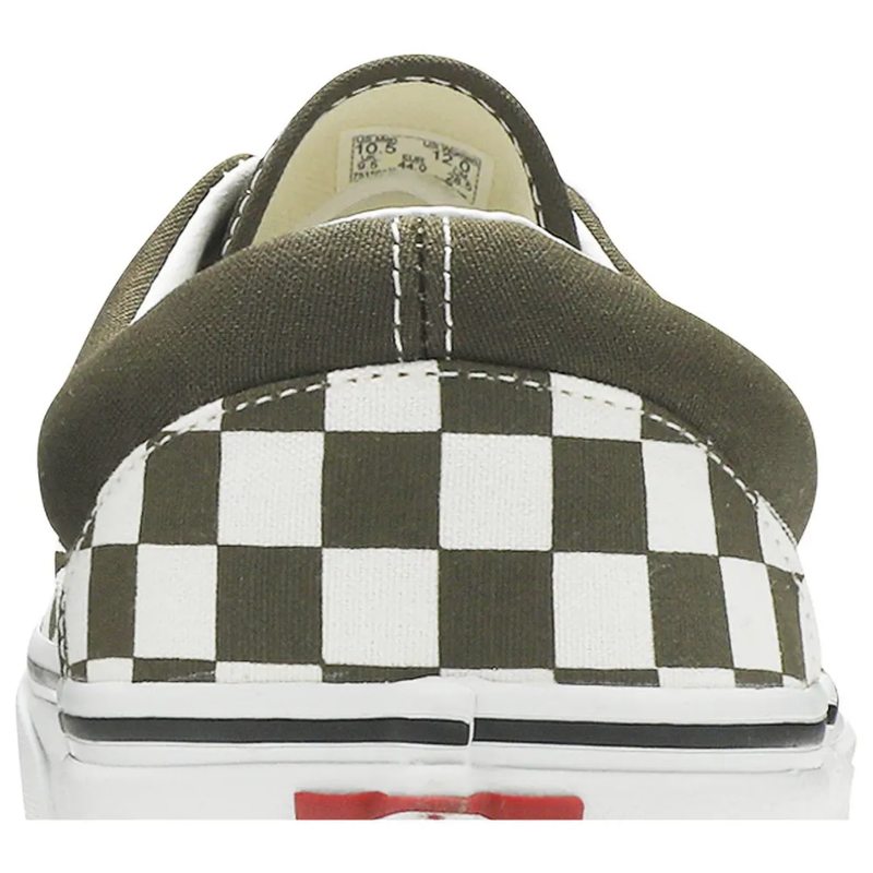 Vans Era Green 'Checkerboard Beech' para hombre, VN0A4BV4VXI 