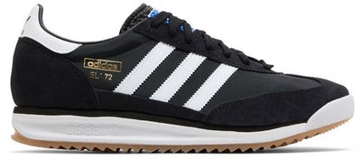 Adidas Originals Men's SL 72 RS Sneakers, Core Black / Cloud White / Blue, JI1282