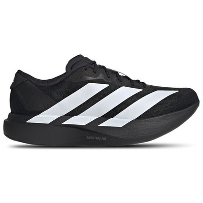 Adidas Men's Black Adizero EVO SL Sneakers, Core Black / Cloud White / Core Black, JP7149