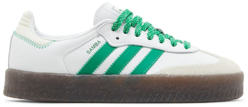 Adidas Originals Women's Sambae Sneakers, Green/White/White, IE9105