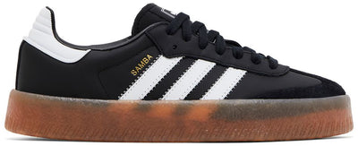 Adidas Originals Women's Sambae Sneakers, White/Black/Gum JI1350