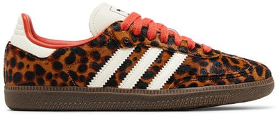 Adidas Originals Women's Samba OG Sneakers, Leopard, JI2734