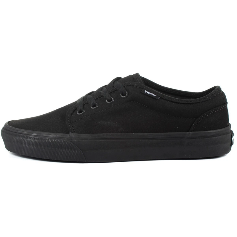 Vans Mens Black/Black 106 Vulcanized Canvas Sneakers, VN00099ZBLK