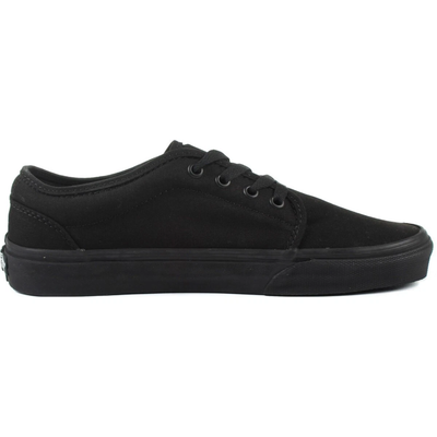 Zapatillas Vans 106 de lona vulcanizada para hombre, color negro/negro, VN00099ZBLK