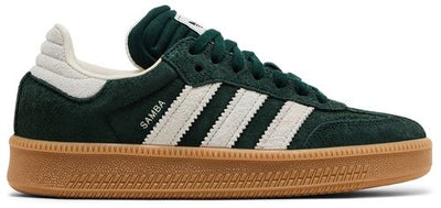 Adidas Originals Men's Samba Sneakers, Shadow Green / Chalk White / Gum, JI3198