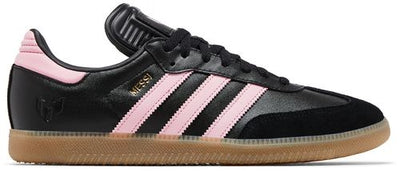 Adidas Originals Men's Samba Sneakers, Core Black / Gold Metallic / Gum, JP7845