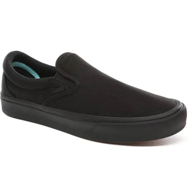Zapatillas Vans Comfycush sin cordones para hombre, color negro, VN0A3WMDVND