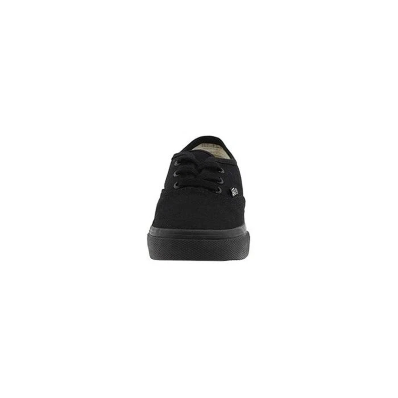 Zapatillas Vans de lona auténticas negras para niños pequeños, VN0ED9BKA