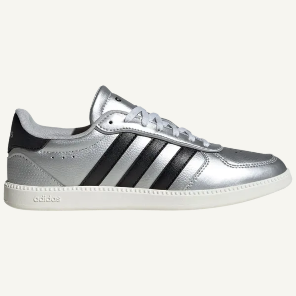 Adidas Originals Women's Silver/Black Breaknet Sleek Sneakers, JQ8263 (No Box)