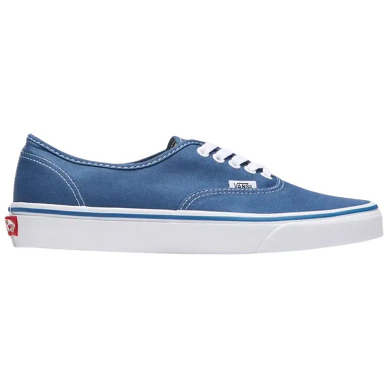 Zapatillas Vans de lona auténticas para hombre, color azul marino, VN000EE3NVY