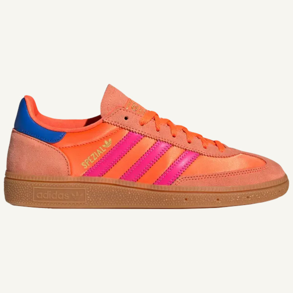 Adidas Originals Women's Orange/Pink Handball Spezial Sneakers, JH5659 (No Box)