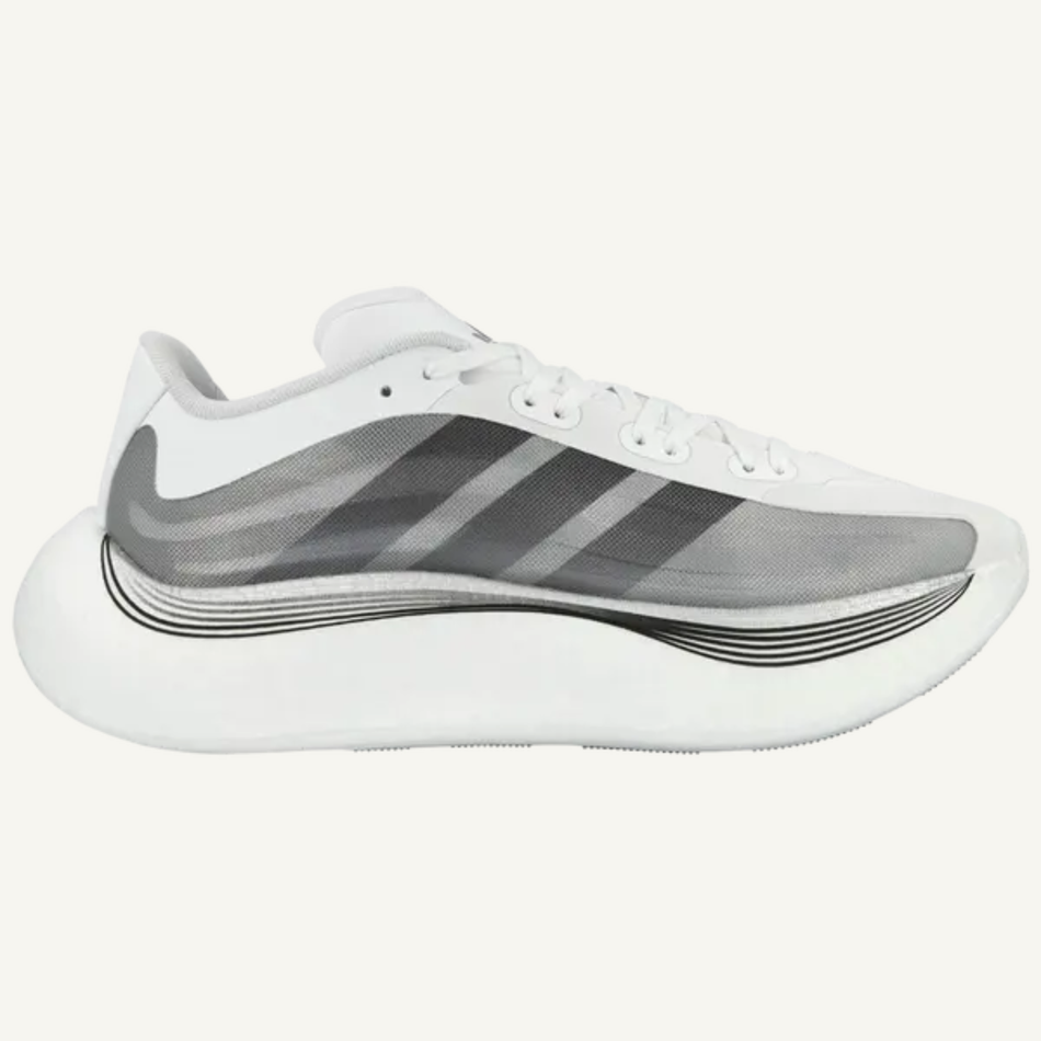 Adidas Black/White/Silver Hyper Boost Euphoria LT Sneakers, Men's LA5997
