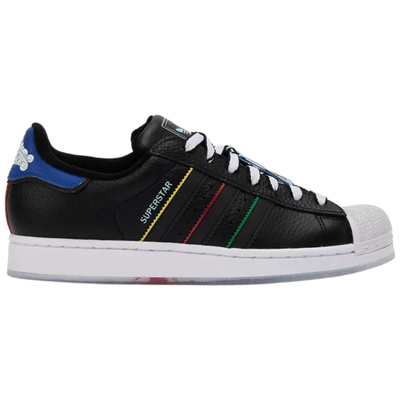 Adidas Originals Men's Black Superstar 2 DTLR Exclusive Shoes, JP8509 (No Box)