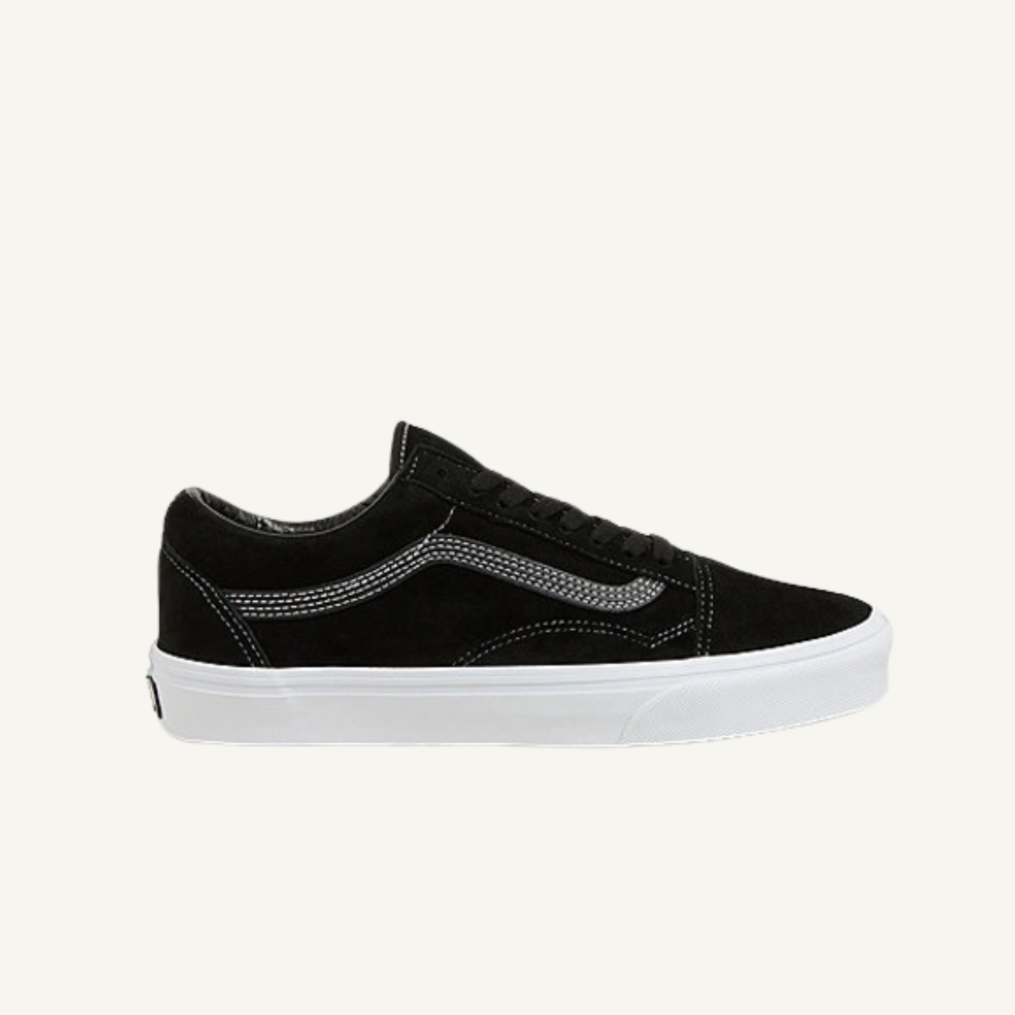 Vans Men's Black Old Skool Pig Suede Sneakers, VN0A2Z42BLK