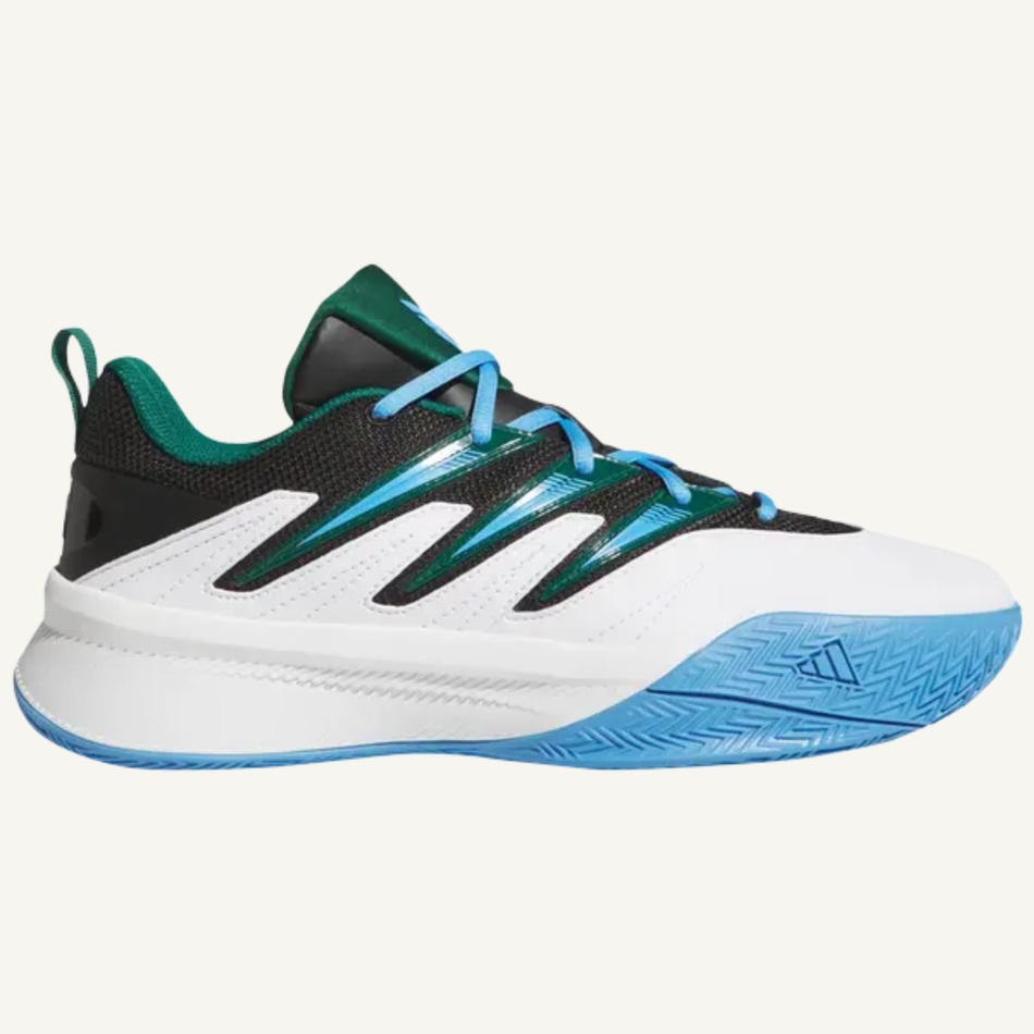 Adidas Men's White Dame Certified 3 Low 'Milwaukee Bucks' Shoes, JI1541 (No Box)