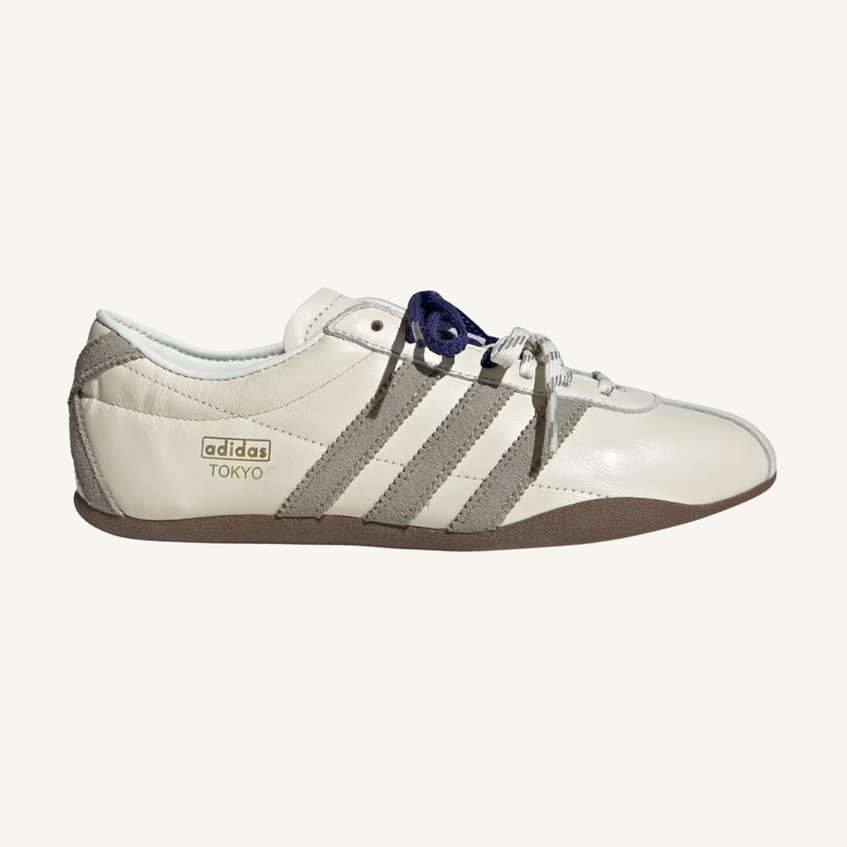 Adidas Originals Women's Off White/Silver Pebble Tokyo Sneakers, KJ7542