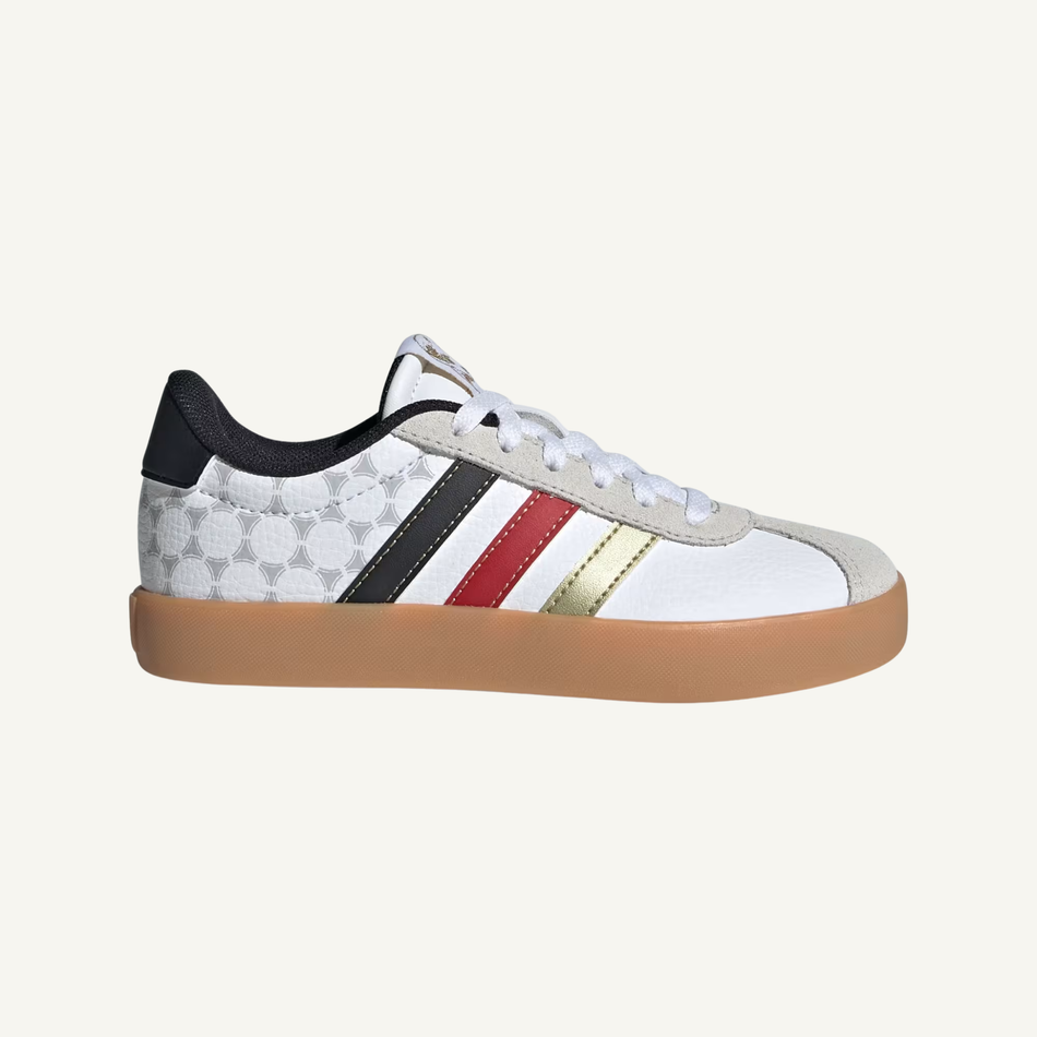 Adidas Originals Kids White/Black VL Court 3.0 Shoes, KI3121
