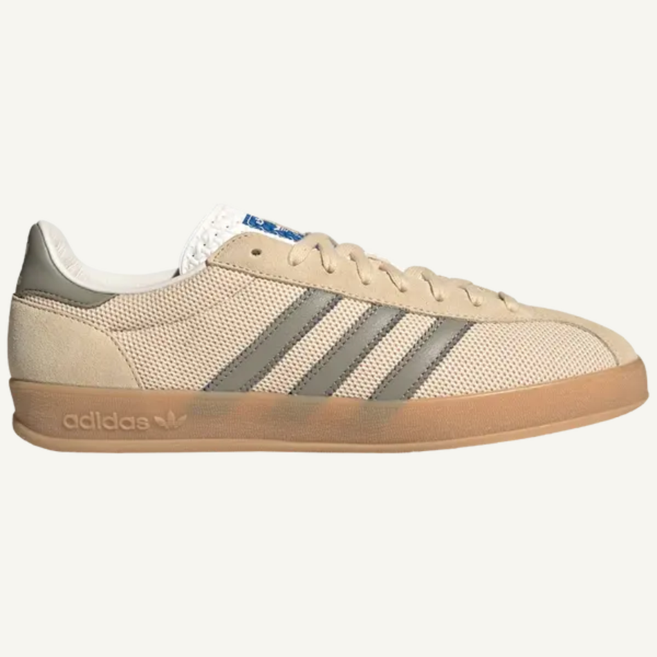 Adidas Originals Men's Beige Gazelle Indoor Pro Sneakers, JS0667