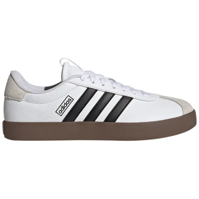 Adidas Women's White/Black VL Court 3.0 Sneakers, ID8797 (No Box)
