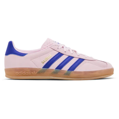 Adidas Originals Women's Pink/Blue Gazelle Indoor Sneakers, JI1371 (No Box)