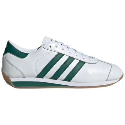 Adidas Women's White/Green Country 2 Sneakers, IG4551 (No Box)