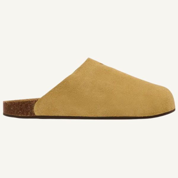 Adidas Originals Cream Adimule 'Golden Beige Gum' Slides, JR3587