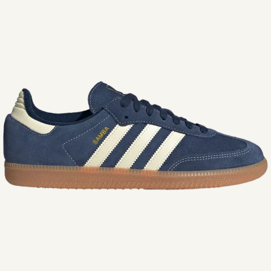 Adidas Originals Men's Blue Samba OG Sneakers, KK2273