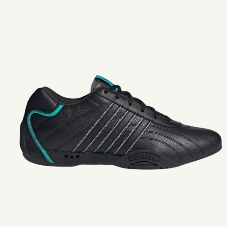 Adidas Originals Men's Black/Mint Adiracer Lo Sneakers, JR4543 (No Box)
